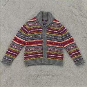 Janie Jack Fair Isle Sweater Boys Size 4